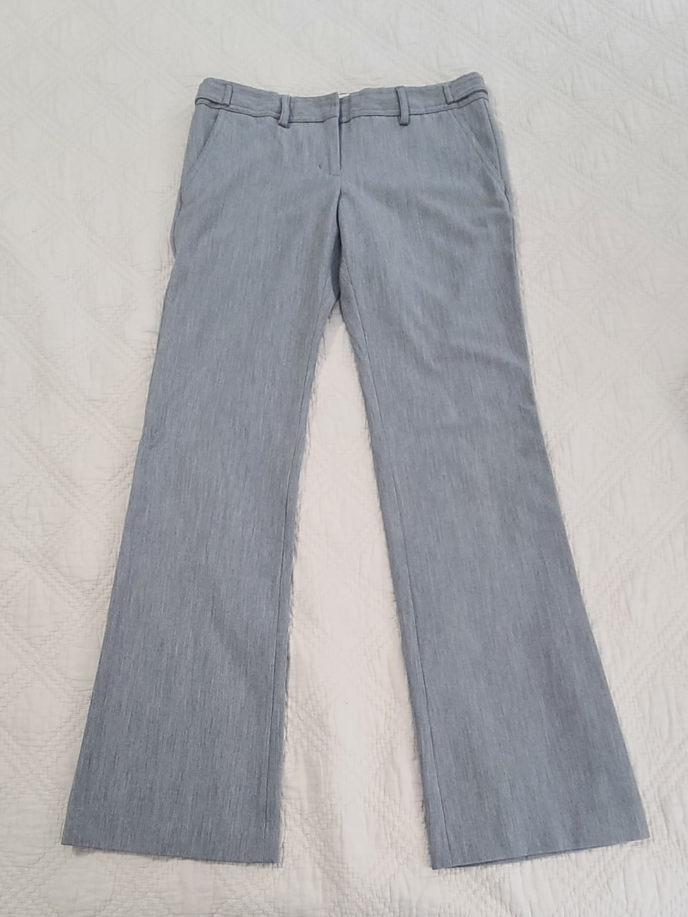 Express Columnist Gray Flared Pants